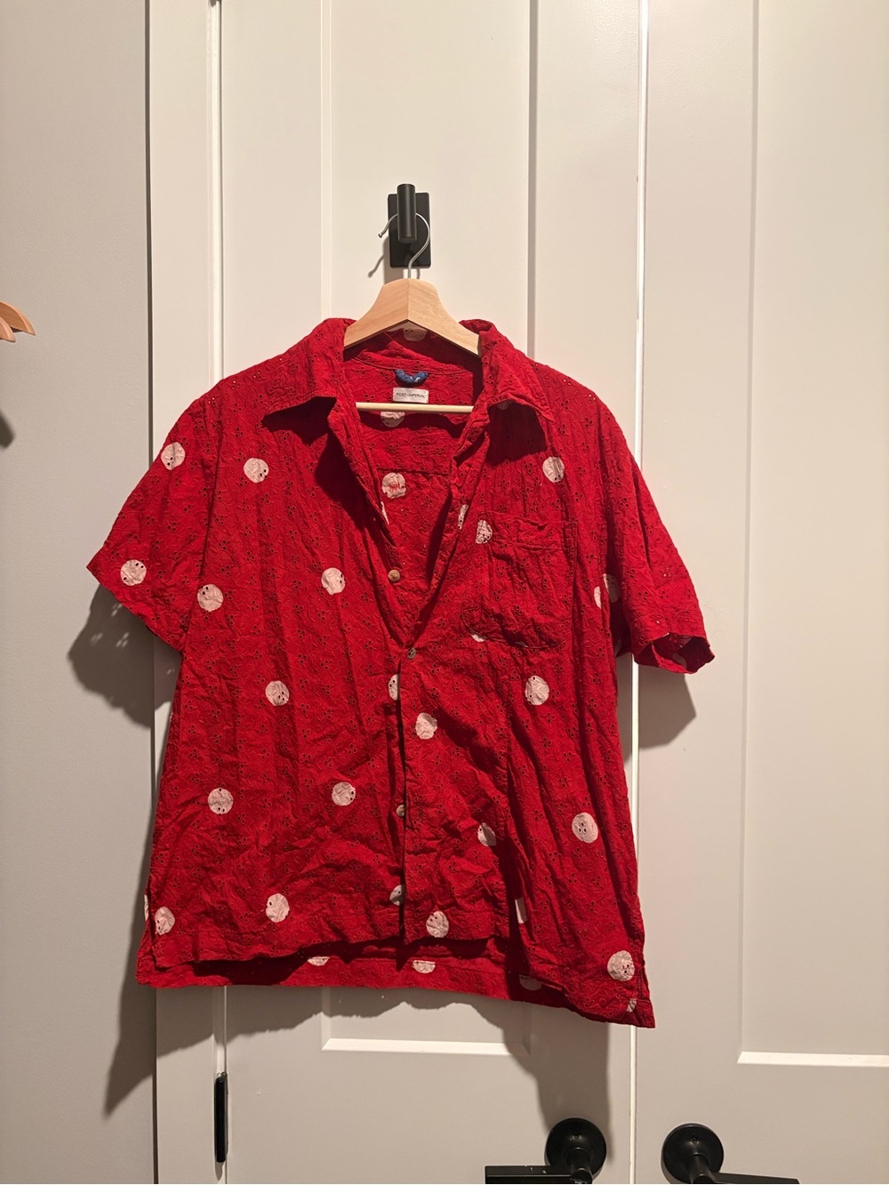 Polka dot shirt
